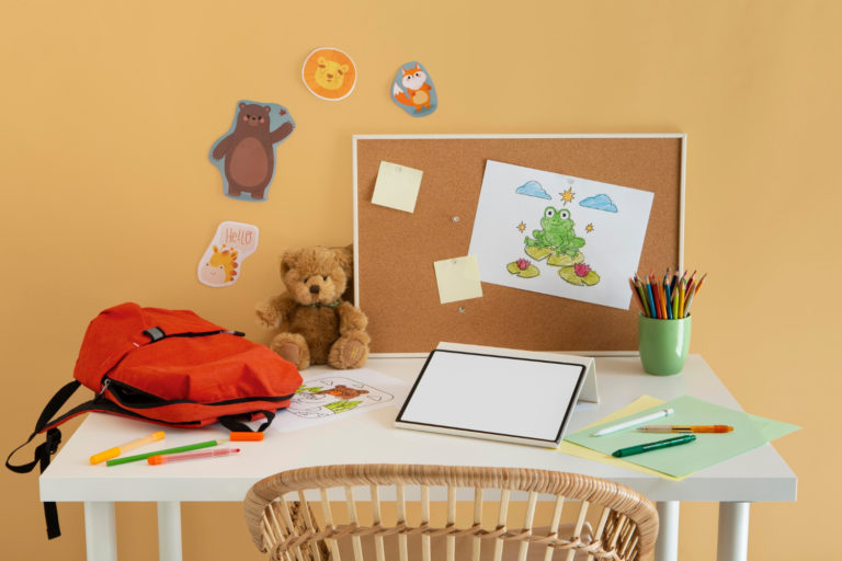 Ranger la chambre des enfants avant la rentrée scolaire